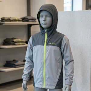 Columbia Youth Boys Lightweight Colorblock Windbreaker Jacket